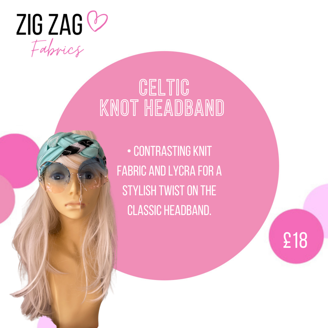 Zigzag - Headwear 👙 MADE TO ORDER